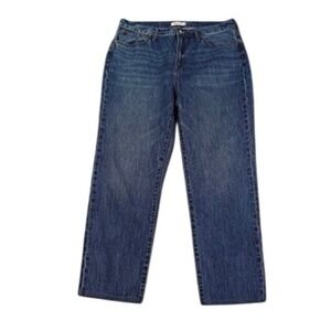 Madewell Straight-Leg Jeans in Blue Denim